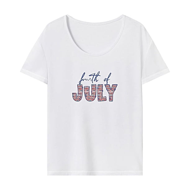 Camiseta para mujer Yuyangstore verano casual elegante deportiva básica