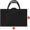 thumbnail image 2 of Black Art Portfolio Case 24” X 36” with Shoulder Strap, 2 of 4