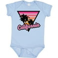 thumbnail image 3 of Inktastic California with Triangle and Palm Trees Boys or Girls Baby Bodysuit, 3 of 5