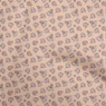 thumbnail image 1 of oneOone Cotton Cambric Peach Fabric Jacobean Floral Craft Projects Decor Fabric Printed By The Yard 42 Inch Wide, 1 of 4