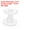 Clear 15mm, variant on Uxcell 40 Set Chicago Screws Plastic Chicago Screw Binding Post Screw Rivets Post for Leather Belt Clear 15mm