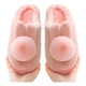 thumbnail image 1 of Pantuflas De Conejo Para Mujer Y Hombre Suave Cómodas Lindas, 1 of 8