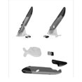 thumbnail image 4 of Matsuzay Computadora Tablet 2.4Ghz Ratón óptico inalámbrico Velocidad rápida Bajo retraso 4 teclas Ratones de trabajo DPI Ajustable portátil Computadoras y accesorios Gris plateado, 4 of 6