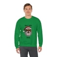 thumbnail image 5 of Black Santa Sleigh Unisex Heavy Blend™ Crewneck Sweatshirt, 5 of 7