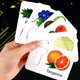 thumbnail image 4 of Gwong Juguete Alfabeto de madera Letras Vegetal Rompecabezas Tarjetas de juego Niños Juguete Educación Earra Gwong 30003569, 4 of 7
