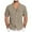 Khaki, variant on kamemir Men's Short-Sleeve Chambray Shirt(White,XL)