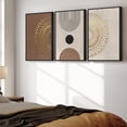 thumbnail image 4 of Neutral Singg Wall Art for Living Room, 3 Piece Modern Canvas Prints Paintings Artwork for Walls-Tan Beige Brown Minimalist Pictures for Living Room Hallway Bedroom Wall Decor, 4 of 6
