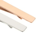 thumbnail image 3 of OUNONA 4pcs Metal Tie Clip Bar Stainless Steel Cufflinks Elegant Tie for Classic Tie Bar  Men's Tie Bar  for Formal Events Daily Use, 3 of 8