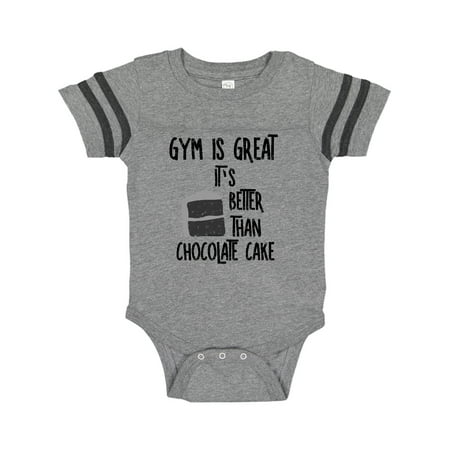 

Inktastic Gym Is Great Gift Baby Boy or Baby Girl Bodysuit