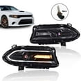 thumbnail image 2 of PIT66 Headlights, Fit for 2015-2021 Dodge Charger Headlamp Pair W/O Logo Left Driver Side And Right Passenger Side…, 2 of 9
