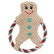 thumbnail image 1 of Juguete de peluche navideño para perros, juguete interactivo para masticar con cuerda de algodón para mascotas pequeñas y medianas, 1 of 5