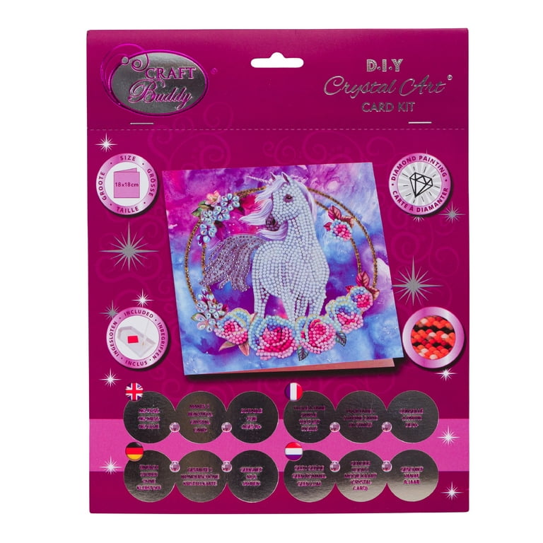 Crystal Painting Kit with Frame - Unicorn – Daisy and Hen