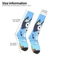 thumbnail image 2 of Johaoi Bluey Pattern Crazy Funny Stocking for Men & Women Colorful Fun Novelty Stockings Gifts for Adults Gag Gifts, 2 of 6