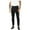 Black, variant on Men's Slim Fit Ankle Length Trousers Stretch Waistband Flat Front Design Business Casual Pants for Office Daily Wear