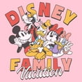 thumbnail image 2 of Girls Mickey & Friends Family Vacation T Shirt, 2 of 4
