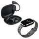 thumbnail image 1 of Kronos Train Pack STF: Smartwatch 2" + Audífonos Inalámbricos OWS, resistentes al agua, color negro, 1 of 13