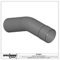 thumbnail image 4 of Mild Steel Mandrel Bend Exhaust Elbow Pipe, 30 Degree, Short, 3 Inch O.D., 4 of 5