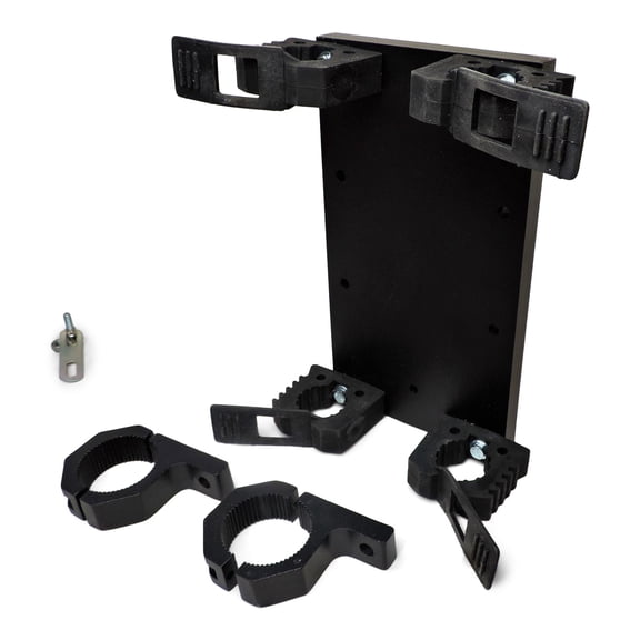 UTV Dual Tool Roll Bar/Bumper Tool Mount for Round Roll Bars