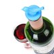 thumbnail image 3 of Juego de 6 tapones para botellas de vino, tapones de silicona para vino, bonitos, decorativos, colores variados, 3 of 4