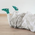 thumbnail image 3 of 3 Sprouts Kids Play Tunnel with Eco-Friendly Recycled Fabric - Pop Up Play Tunnel - Checkerboard Beige, 3 of 6