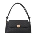 thumbnail image 2 of Bolsos de mujer Moda Hobo Bag Rhombus Metal Hebilla Underarm Bag (Negro) Tmvgtek Para Estrenar, 2 of 9