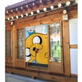 thumbnail image 2 of Characters Adventure Time Door Curtain Drape Split Doorway Curtain Room Window Hallway Closet Privacy Partition Curtain Kitchen Door Decoration 34x56in, 2 of 7
