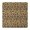 Brown and Black, variant on Pink Gradient Leopard Print Square Fitted Tablecloth with Elastic Edge,Square Table Cover,Washable Elastic Table Cover for Home Kitchen Party Decor 34"x34"