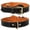 Black, variant on DowgClub Genuine Leather Dog Collar, Padded & Comfortable, Breathable Cushion, Heavy Duty, Handmade, Red (Medium)