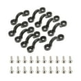 thumbnail image 3 of 10pcs Nylon Bungee Deck Loops Tie Down Pad Eye with 20 Screws for Boat Kayak Deck Rigging Kit, 3 of 7