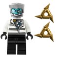 thumbnail image 1 of LEGO Ninjago Zane Tenue de Prison Minifigurine, 1 of 1