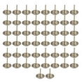 thumbnail image 2 of 50 chinchetas de cabeza redonda para tapicería, gruesas, decorativas, de 21 x 25 mm, 2 of 9