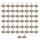 thumbnail image 1 of M Buder 50 Piezas Clavos de Tapicería Tachuelas Decorativas Estilo Vintage, 21x25mm (0.82x0.98 pulgadas) Bronce, 1 of 8