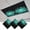 Blue, variant on Red Black Floral Magnetic Fluorescent Light Covers for Ceiling Lights 2x4Ft, Modern Minimalist Gradient Flowers Office Classroom Kitchen Drop Ceiling Light Covers Lighting Filters Shade Panel 1 Pack