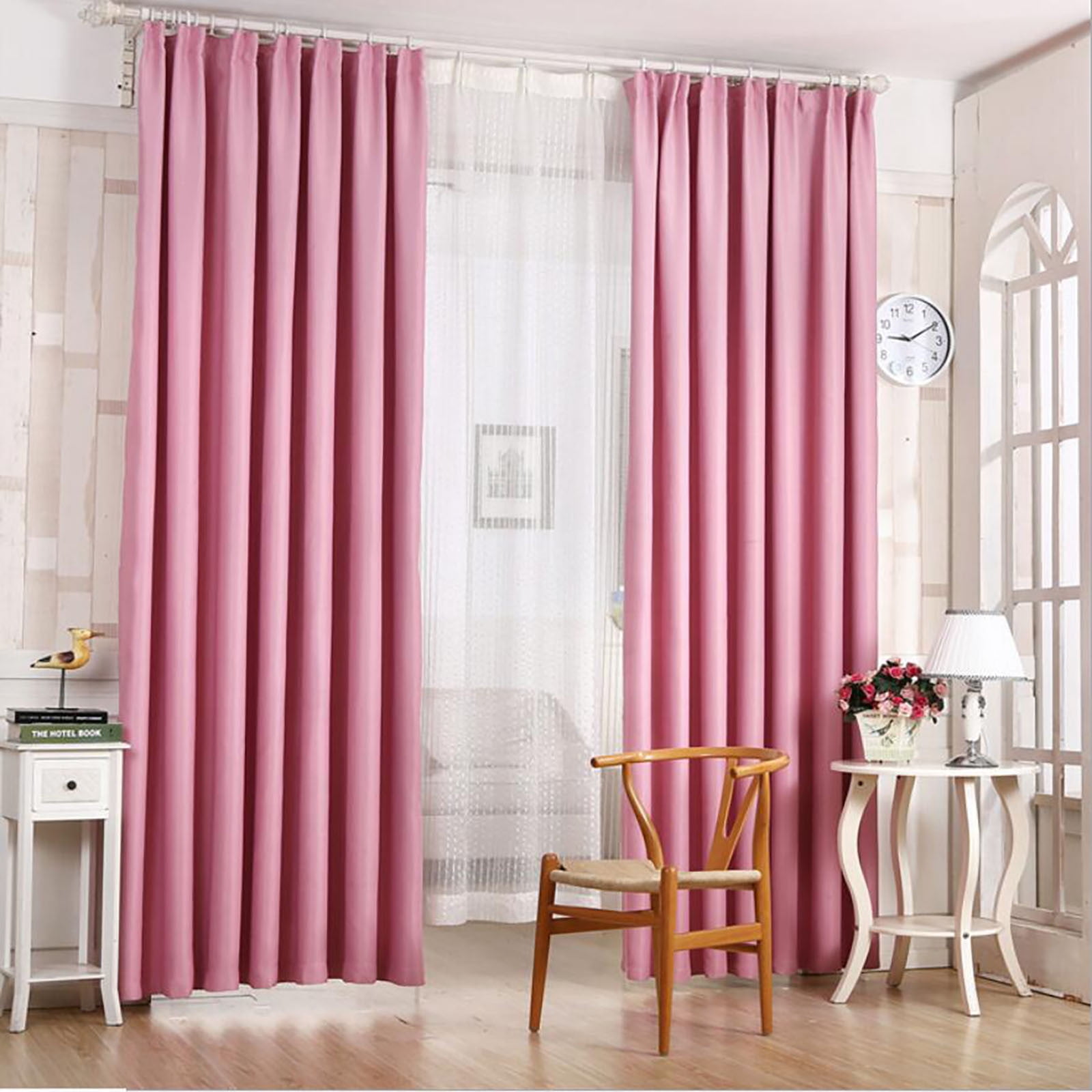Blackout Curtains and Drapes,Wide Thermal Blackout Patio Door Curtain