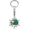thumbnail image 1 of Yazoeia Key Ring 2 Pieces Of Christmas Snowflake Keychain, Backpack, Handbag, Satchel Keychain CJC912-199500, 1 of 5