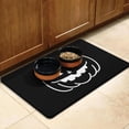 thumbnail image 3 of Spider Bat Pet Food Mat Happy Halloween Absorbent No-Slip 17x30 Inch Dog Bowl Mat Cat Feeding Mat Dog Water Bowl Mat for Messy Drinker, 3 of 7