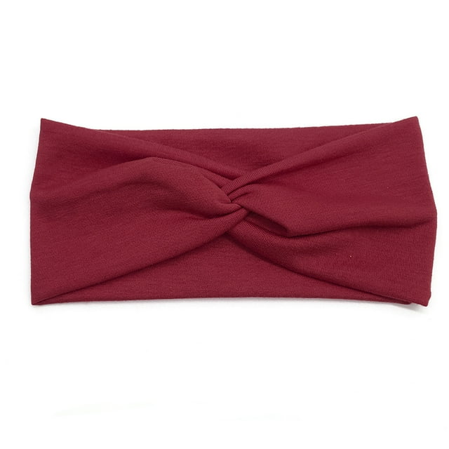 Sonducket Diadema de ganchillo Deportes florales Banda para el sudor ancha ajustable Accesorios para el cabello antideslizantes para correr Type3 NO3