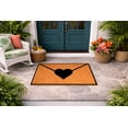 thumbnail image 5 of Envelope Heart Design Doormat, Front Door Entry Mat, Decorative Welcome Mat (36x72 inches) WoodByStu 5151, 5 of 5