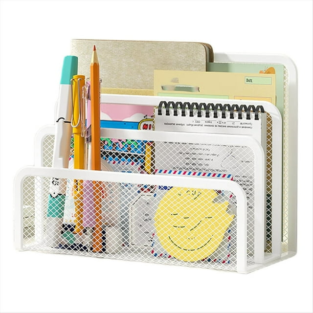 Organizador de Correo de Escritorio, Archivadores PequeñOs, Organizador de Cartas, MetáLica, Organizador de Documentos, Archivadores, Carpetas y Papel para Escritorio B