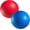 7-Inch (2-Pack), variant on Red & Blue Kickball Set - (9 Inch) with Pump for Toddlers Kids & Adults - Indoor & Outdoor Gym Sports Toys - Fun Playground Balls for Kids Dodgeball, Four Square, PE, Games, Recess and More