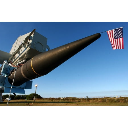 - LAMINATED POSTER THE FM-5 TARGET ROCKET ON ITS RAIL LAUNCHER, BEING PREPARED FOR LIFT-OFF. FM-5 IS A MISSILE DEFENSE Poster Print 24 x 36