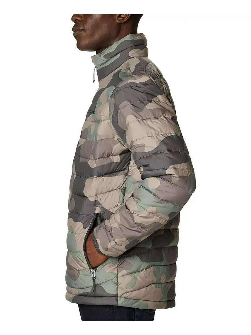 Columbia Men's Powder Lite Jacket, Cypress Mod Camo Print, XX