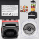 thumbnail image 3 of Licuadora industrial 2 L negra con vaso de abs 110V/220V - Incluye 5 accesorios, 3 of 5