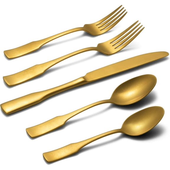 20-Piece Silverware Set Stainless Steel Flatware Set,Service for 4,Mirror Polished Cutlery Set,Dishwasher Safe