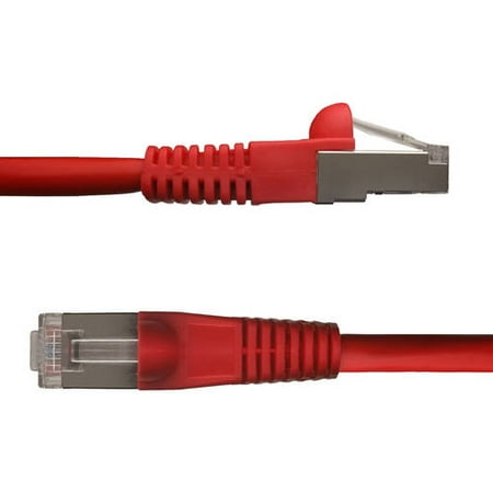 NTW Cat6 Snagless Shielded (STP) Network Patch Cable, 50'