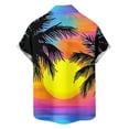 thumbnail image 5 of DJDLJWCJ Button Down Shirts for Men, Lightweight Graphic Tee Mens Polo Shirts Short Sleeve Summer Beach Shirts Gold XL, 5 of 6