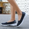 thumbnail image 5 of NOKIO Walking Shoes Women Breathe Mesh Slip On Sneakers Women Comfortable Lightweight Shoes Flats Casual Shoes nisex Lightweight Work Shoes Sporty Breathable Slip Work Trainers, 5 of 5