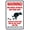 Warning Sign 1, variant on Warning Electric Fencing Stay Away Sign 8"x12" - Metal Security for Home Business Yard Garden Office Street Road