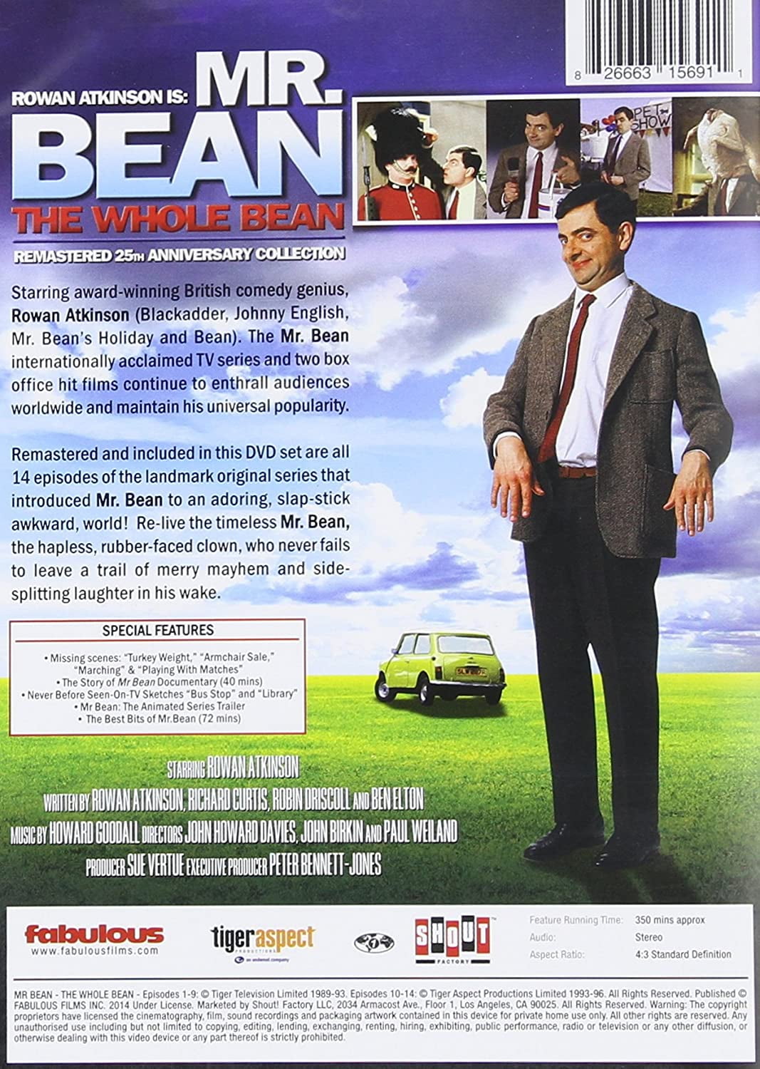 Mr. Bean: The Whole Bean (Remastered 25th Anniversary Collection) (DVD)