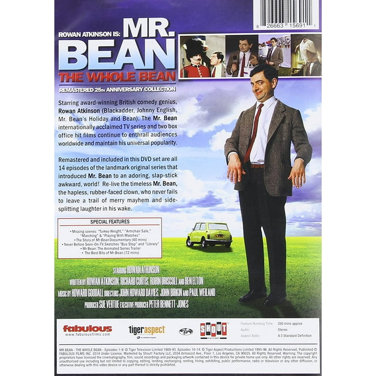 Mr. Bean: The Whole Bean (Remastered 25th Anniversary Collection) (DVD) 